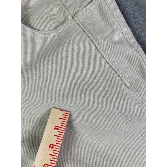 Vintage Guess USA American Tradition Jeans 31x29 Beige Straight Fit 90s - Picture 14 of 15